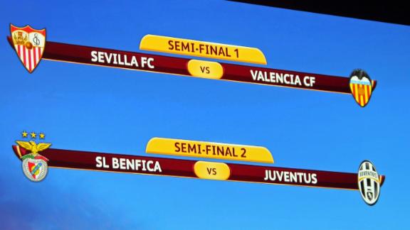 Europa League, Benfica, Juventus, Sevilla, Valencia